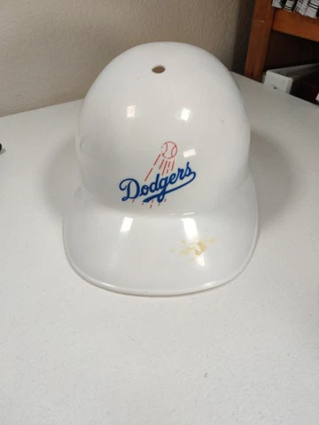 Los Angeles Dodgers Souvenir Batting Helmet MLB 1969 Vintage White Laich Cover