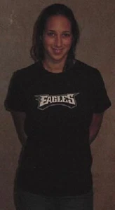 Donovan McNabb #5 Philadelphia Eagles Jersey Shirt Ladies Small Black Womens NFL - Picture 1 of 2