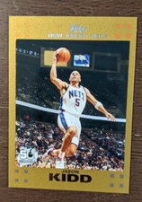 2007-08 TOPPS GOLD #5 JASON KIDD #'D 1727/2007