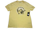 New True Religio Yellow Buddha T Shirt Xl   Msrp $59