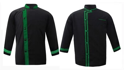 MIRISHQ chef coat Chef Jacket for men (pack of 2) Multi colour & design. - Image 1 of 4