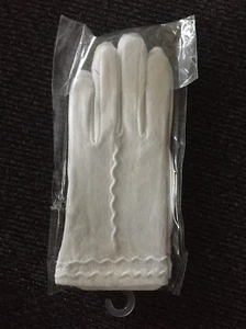 White Girl Gloves First Communion Wedding Dance Baptism Dress Sz Small 4T 5 6 7 - Picture 1 of 1