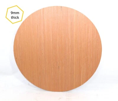 Wooden Circle Assorted diameter CNC cut, Hard wood Plywood discs 9mm - Image 1 of 4