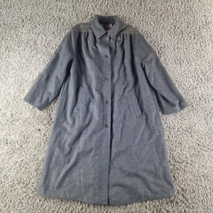 Lodenfrey Coat Womens 2XL XXL Grey Wool Loden R9-18 - Picture 1 of 12