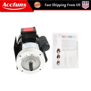 Motor de propósito general 3450 rpm motor eléctrico 56C monofásico 2 hp 115/230v nuevo - Imagen 1 de 18