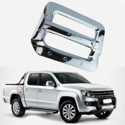 For VW Amarok Chrome Fuel Door Tank Cap Cover M200 Model Petrol Diesel Trim - Image 1 of 4
