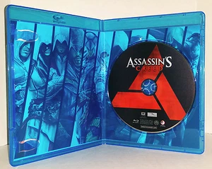 ASSASSINS CREED - BLU-RAY DISC ONLY - CREATED JACKET ART AND THIN BD CASE - Picture 1 of 3