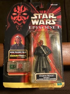 Hasbro Star Wars: Episode 1 Darth Maul (Jedi Duel) with Double-Bladed Lightsaber - Bild 1 von 9
