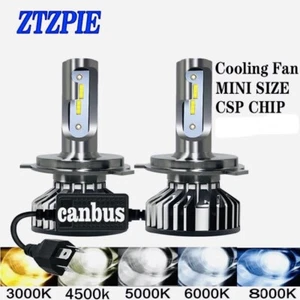 Extremely Bright CANBUS 100W 16000Lumens H4 (9003) Hi/Lo LED Headlight Bulbs - Picture 1 of 12