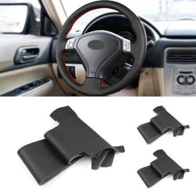 Cubierta de cuero del volante para Subaru Forester Outback Legacy 2005-2007 Foto 1 de 4