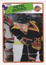 88/89 OPC..PETRI SKRIKO..CARD # 137..CANUCKS..FREE COMBINED SHIP