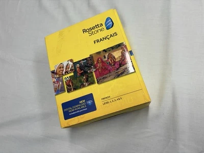 Rosetta Stone French Level 1-5 Windows /Mac New - Image 1 of 4