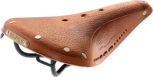 Brooks B17 Softened Saddle - Tan 170m Width Leather Steel Rails - Picture 1 of 1