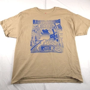 Restraining Order Hardcore Punk Band T Shirt Mindforce Sunami Nyhc Cthc Size L - Picture 1 of 5