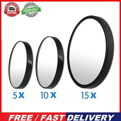 5X 10X 15X Make Up Beauty Cosmetic Zoom Magnifying Mirror Vanity Compact Travel - Image 1 of 4