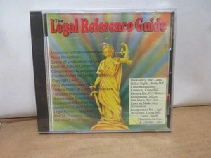 CD ROM VINTAGE années 90 LOGICIEL-SCELLÉ-INUTILISÉ " GUIDE DE RÉFÉRENCE LÉGALE " - Photo 1/2