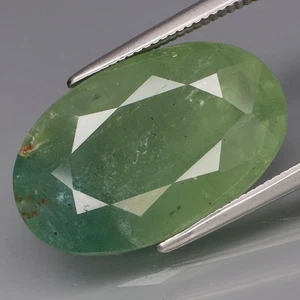 10,07 quilates ¡Bonito color! Piedra preciosa suelta natural GRANDE aguamarina azul marino Brasil - Imagen 1 de 4