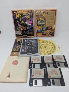 Dischi LeChuck's Revenge Monkey Island 2 di LucasArts 3,5" per colore Macintosh - Foto 1 di 8