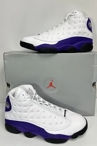 Mens Size 12- Nike Air Jordan XIII 13 Lakers Purple 2019 Retro (414571-105) - Picture 1 of 16