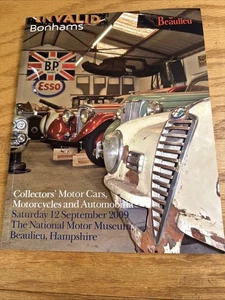 Bonhams Collectors' Motor Cars Motorcycles & Automobilia 2009 Beaulieu, Hampshir - Imagen 1 de 6