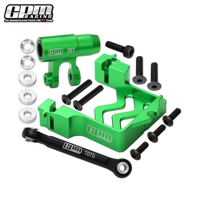 Servo montaje de aleación GPM + varilla de amarre + juego de bocina servo 25T TRAXXAS 1/5 X-Maxx XRT 8S Foto 1 de 4