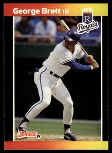1989 Donruss #204b George Brett - Picture 1 of 2
