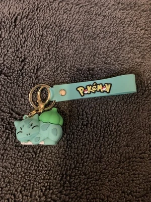 3D Pokémon Keychain/Keyring SLEEPY BULBASAUR - Image 1 of 4