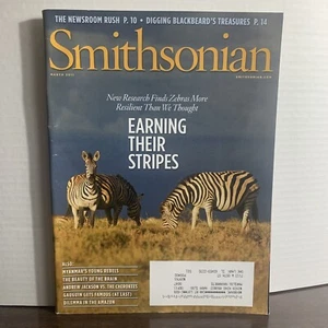 Smithsonian Magazine March 2011 Zebras Earning Their Stripes Through Resilience - Picture 1 of 4