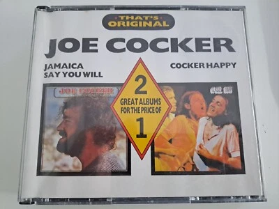 Joe Cocker Jamaica say you will Cocker happy 2 CD'S music box original France - Image 1 of 4