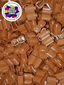 LEGO 50 x Pilisaden Steines 1x2 30136 marrone rossastro Pirate Western 21324 75326 - Foto 1 di 3