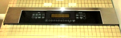 GE 30 Single Oven Control Panel SS (with DAMAGE) WB36T10882 - Image 1 of 4