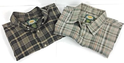 Cabela's Men's Shirts Size L/T Button Up Long Sleeves 2 Shirts - Image 1 of 4