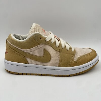 Talla 5 W (3,5 Y) - Air Jordan 1 Low SE "Twine Orange Cuarzo Pana" Amarillo Foto 1 de 4