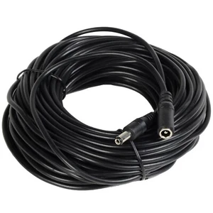 50 ft 12V DC Power Adapter Pigtail Plug Extension Cable 2.1mm x 5.5mm CCTV w3j - Picture 1 of 4