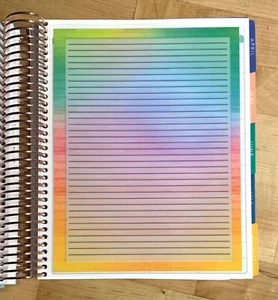 Lined Notes Lists Dashboard for use with an Erin Condren Life Planner~ - Picture 1 of 3