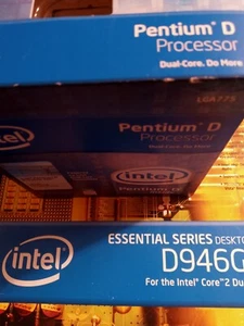 New Intel D946GZTS Micro BTX Motherboard + NEW Pentium D 940 CPU 3.20 GHZ kit - Picture 1 of 11