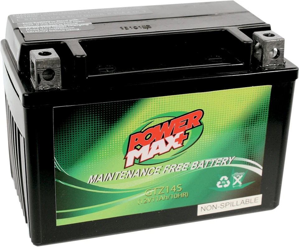 Bateria de motocicleta Power Max sem manutenção 230 A YTZ14S GTZ14S - Imagem 1 de 1