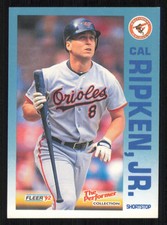 1992 Fleer 7 Eleven/Citgo The Performer #5 Cal Ripken Jr. - - - Near Mint
