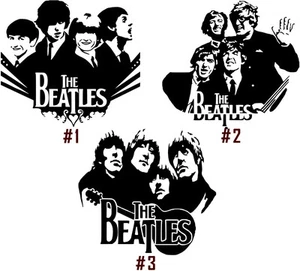 Calcomanía de vinilo de los Beatles pegatina diseño de pared de coche ventana portátil leyenda diseño ídolo - Imagen 1 de 8