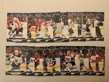 19/20 2019 UD MVP HOCKEY BASE BLUE PARALLEL CARDS (101-200) U-Pick From List