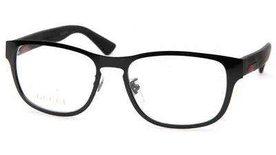 NUOVI OCCHIALI DA VISTA GUCCI GG 0175O 002 neri montatura 54-17-145 mm B40 Italia - Immagine 1 di 4