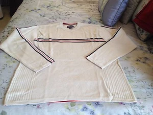 NWOT Aeropostale crewneck pullover knit sweater beige L - Picture 1 of 4