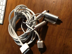 Cable APPLE Composite Video to TV-RCA Cable USB pour iPad 1 iPad 2 iPhone / iPod - Afbeelding 1 van 1