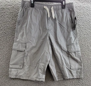 Tommy Hilfiger Pull-On Cargo Shorts Big Boys XL 18/20 Monument Drawstring Waist - Picture 1 of 15