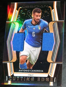 2020-21 Obsidian Antonio Candreva Cutting Edge Orange JERSEY # 06/50 Patch - Picture 1 of 2