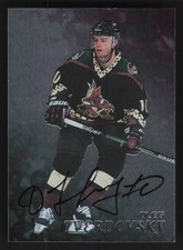 1998-99 Be A Player Autographs Oleg Tverdovsky #258 - Phoenix Coyotes