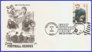 USA5 #3811 U/A ARTCRAFT FDC   Foolball Heroes Red Grange - Picture 1 of 1