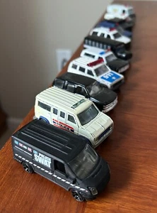 1970s - 2007 Die-cast 1:64 Scale Police Vans Prison Bus Hummer & More You Get 11 - Picture 1 of 16
