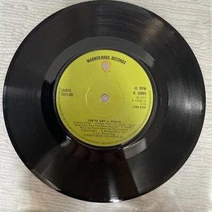 JAMES TAYLOR 'You’ve Got A Friend' 7” Single WB K16085 Vinyl, 45 RPM - Picture 1 of 2