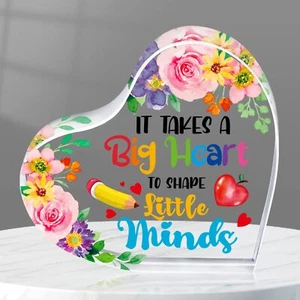Teacher Appreciation Gifts - Engraved Thank You Plaque Thank You Teacher Gift... - Picture 1 of 7